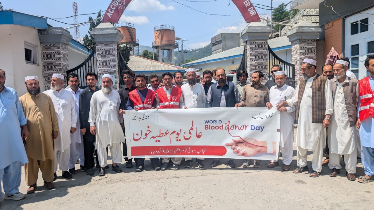 Volunteers and doctors gathered to help run a camp