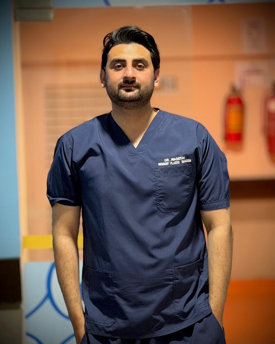 Dr Waseem Ullah, board member of Sehat Sitara Welfare Organization